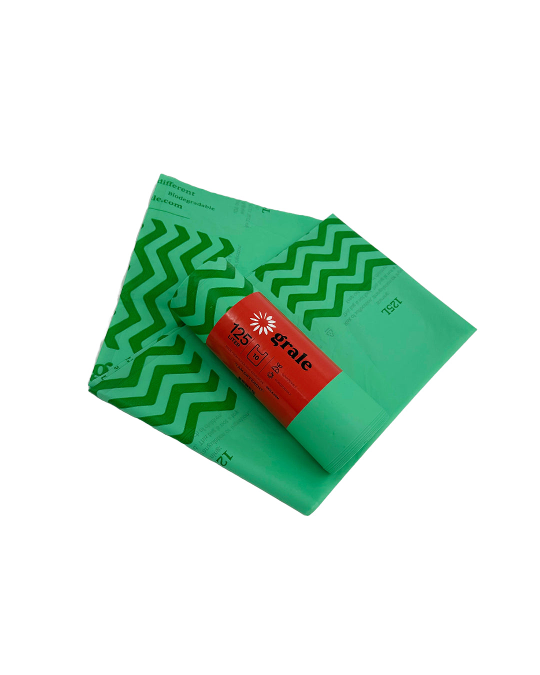 Grale 125L Compostable Waste Bag, Unfolded