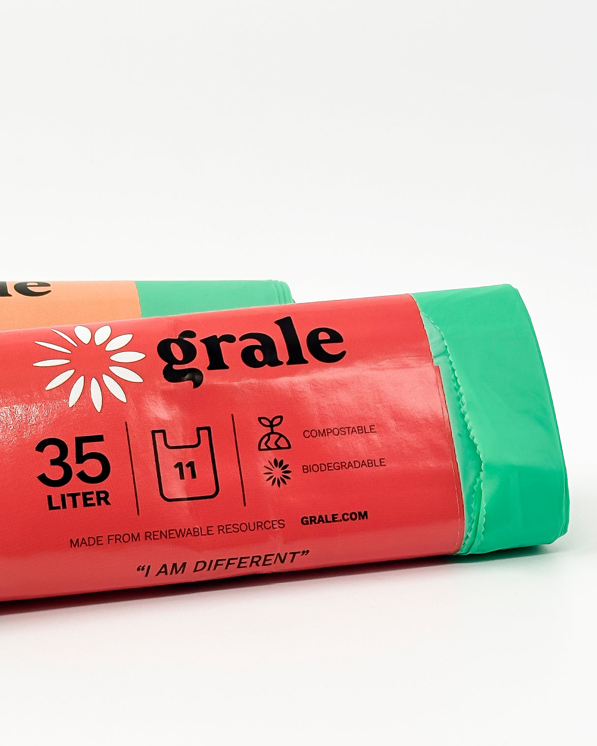 Grale 35L Compostable Waste Bag, Close Up