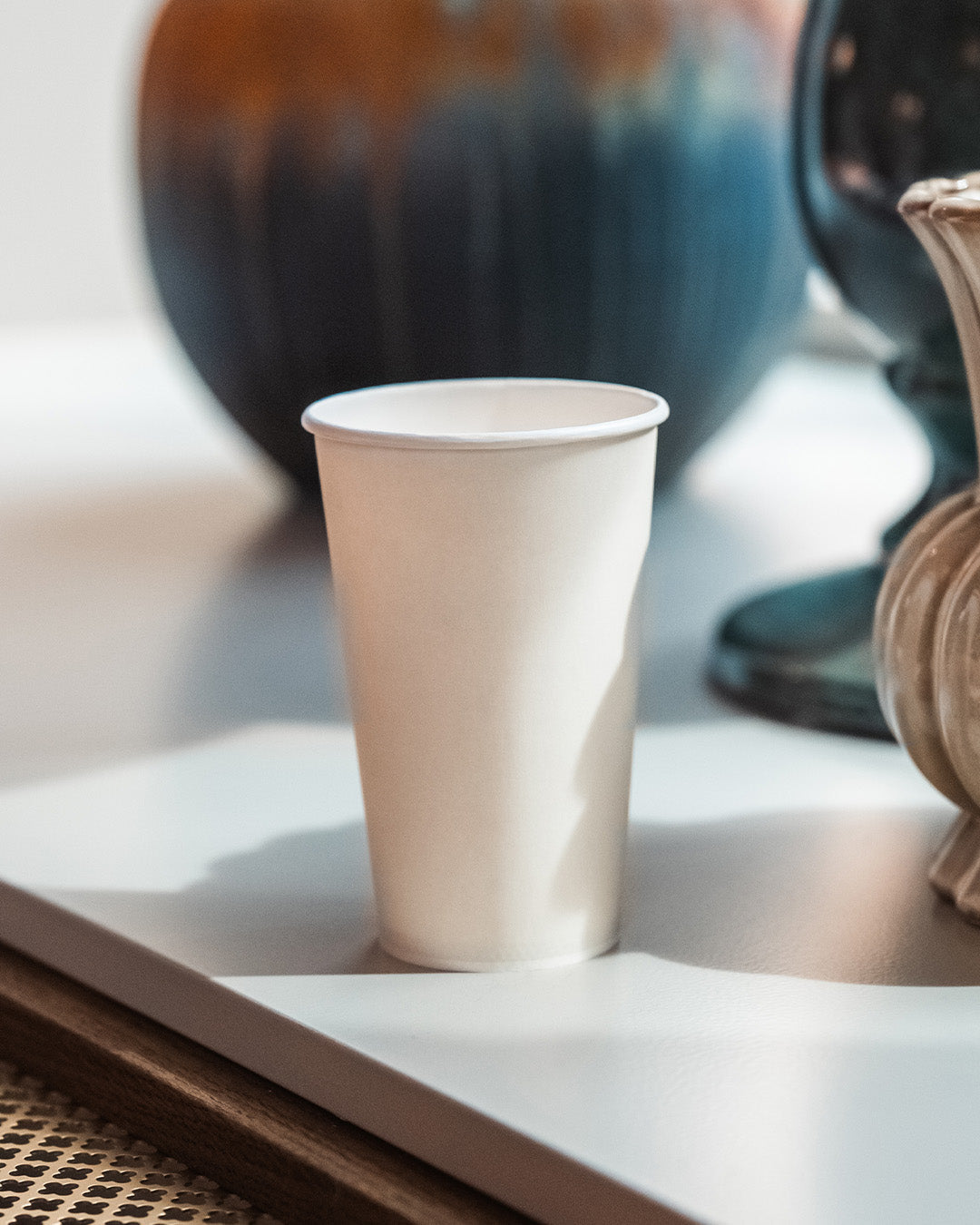 Grale Disposable 16oz Cup, Lifestyle