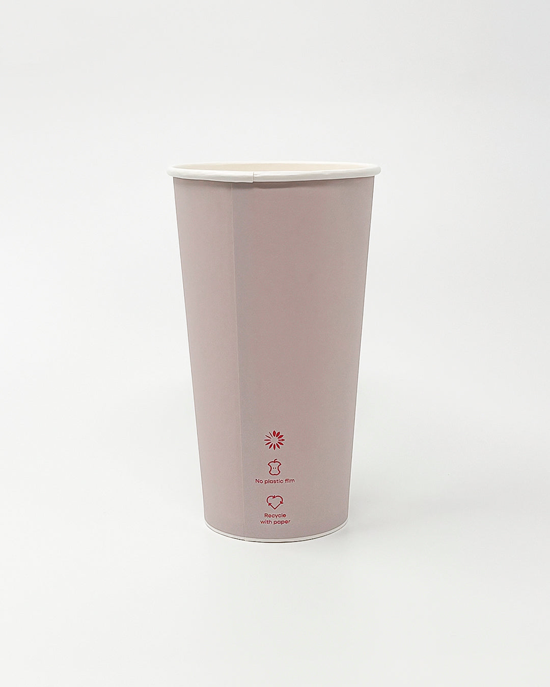 Grale Disposable 20oz Cup, Back view