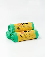 Grale 30L Compostable Waste Bag, Stack